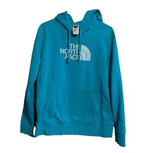 THE NORTH FACE Half Dome Hoodie Teal Sweatshirt Women’s Size Large
